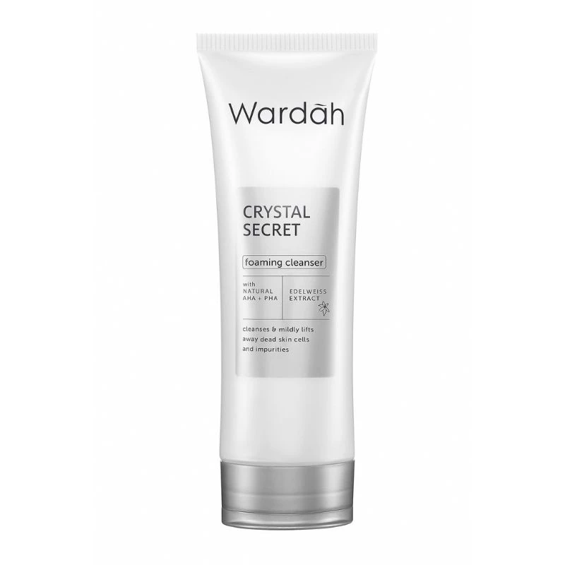 wardah crystal secret foaming cleanser wardah crystal secret foaming cleanser