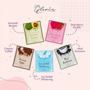 masker organik by lea gloria | masker bubuk by lea gloria travel size 10 gram bpom