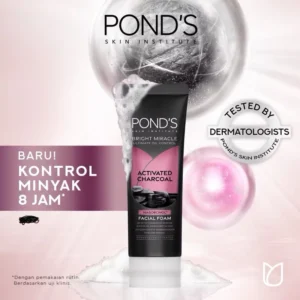 pond's bright miracle ultimate oil control facial foam 100gr