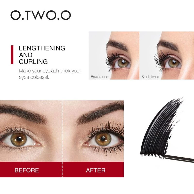 o.two.o 9131 3d silk fiber eyelash black mascara waterproof long o.two.o 9131 3d silk fiber eyelash black mascara waterproof long